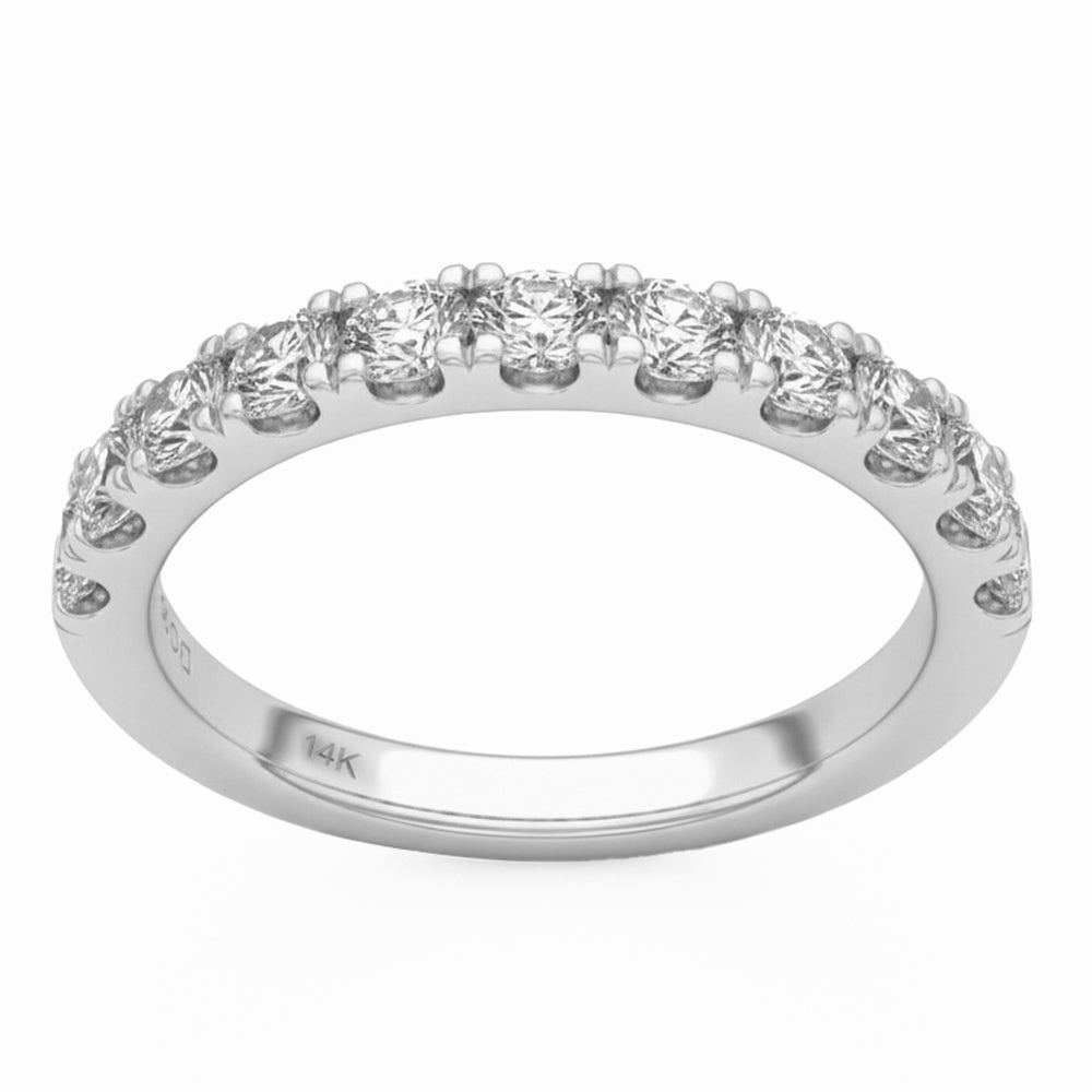 .99ct 14K White Gold Diamond Ring Size 6.5