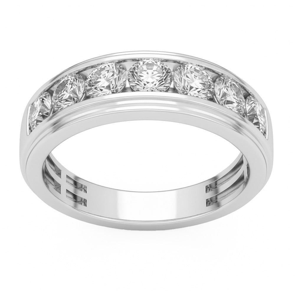 1.75ct 14K White Gold Diamond Ring Size 6.5
