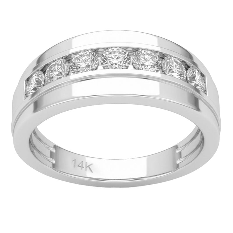 1.02ct 14K White Gold Lab Grown Diamond Ring Size 6.5