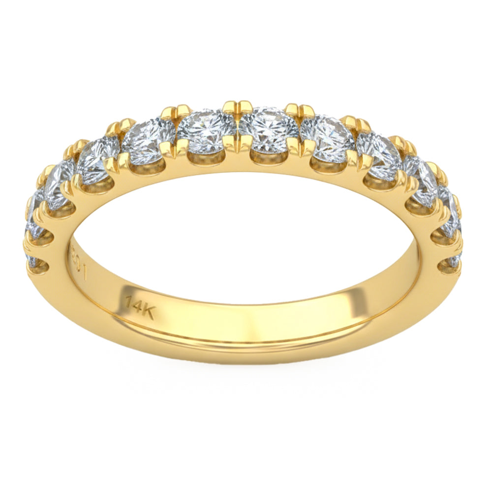 1.00ct 14K Yellow Gold  Diamond Ring Size 6.5
