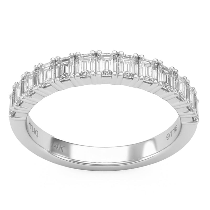 1.07ct 14K White Gold Lab Grown Diamond Ring Size 6.5