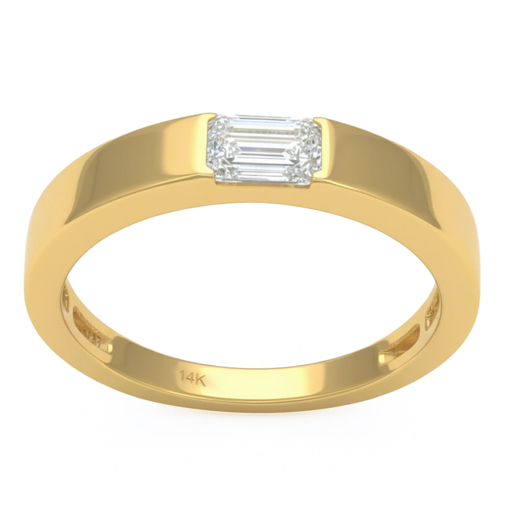 .67ct 14K Yellow Gold  Diamond Ring Size 6.5
