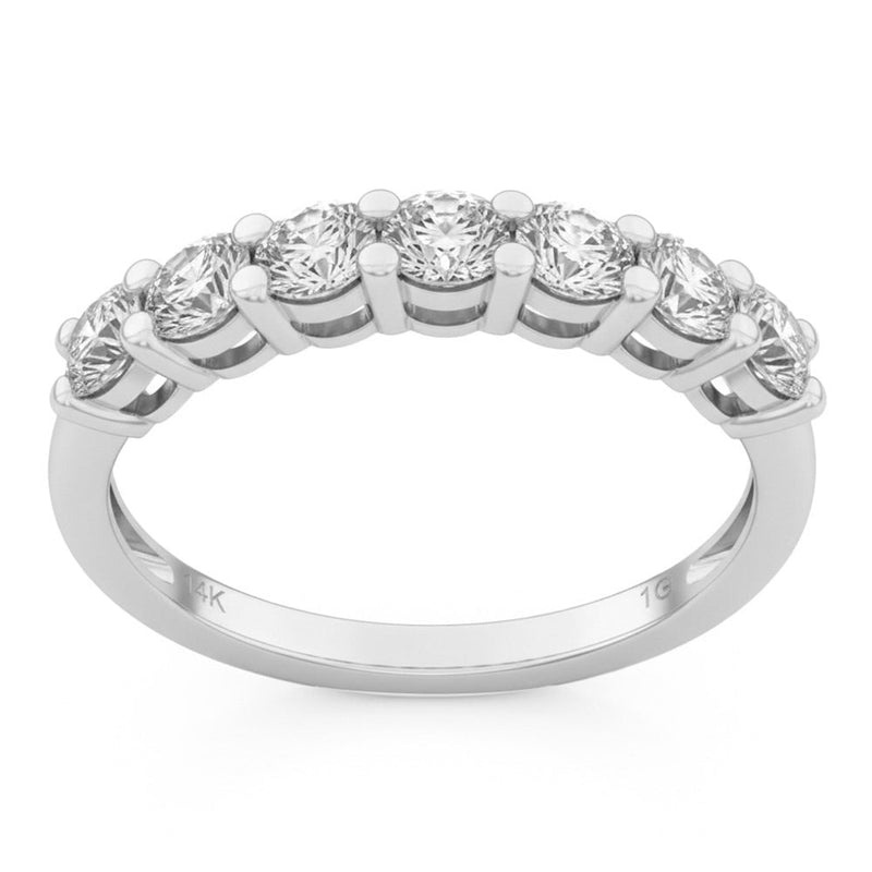 1.00ct 14K White Gold Lab Grown Diamond Ring Size 6.5