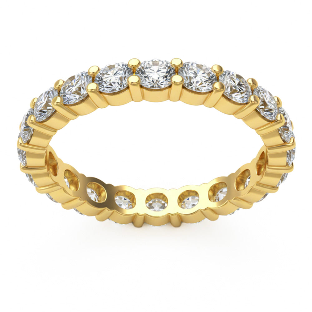 1.98ct 14K Yellow Gold  Diamond Ring Size 6.5