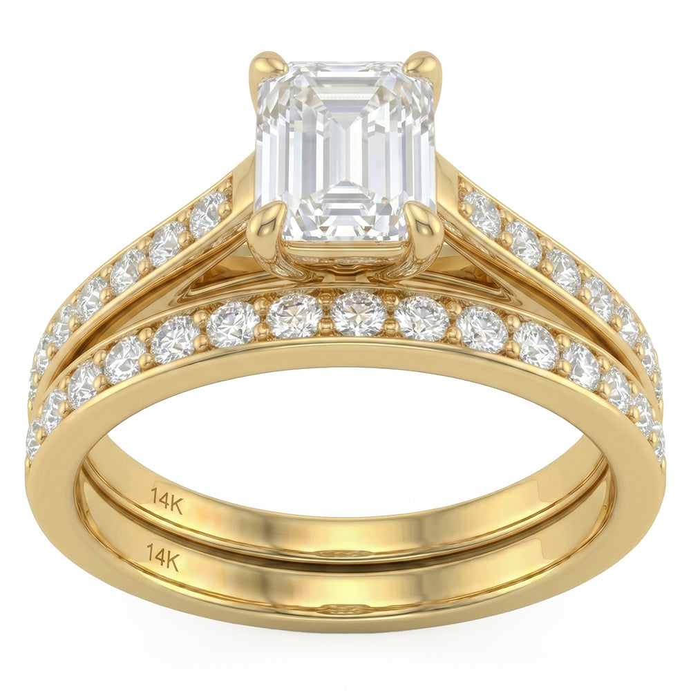1.77ct 14K Yellow Gold  Diamond Ring Size 6.5
