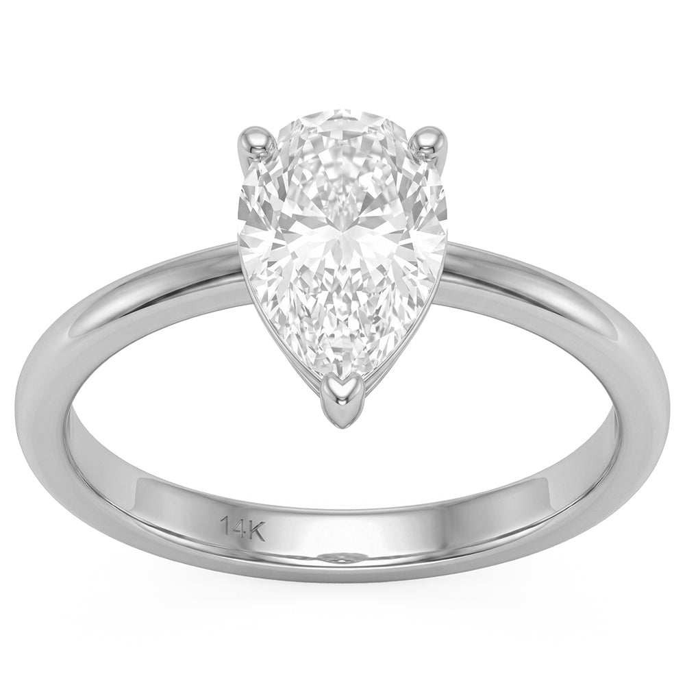 1.00ct 14K Yellow Gold  Diamond Ring Size 6.5